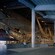 An old ship in a warehouse